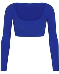 Skims - Super Cropped Long Sleeve - Lyst