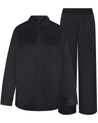 Skims - Oversized Long Pajama Set - Lyst