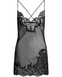 Skims - Lace Mini Slip Dress - Lyst