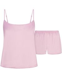 Skims - Cami And Short Pajama Set - Lyst