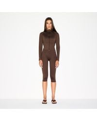 Skims - Mock Neck Full Zip Jacket - Lyst