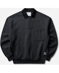 GR10K - 30001 Replicated Polo Sweatshirt Phantom - Lyst
