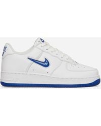 Nike - Air Force 1 Low Retro Sneakers White / Hyper Royal - Lyst