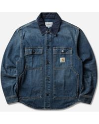 Carhartt - Men S Oakland Shirt Jacket / Dark Navy - Lyst