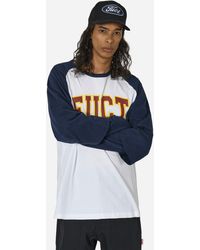 Fuct - Double Sleeve Baseball T-Shirt Patriot / Optic - Lyst