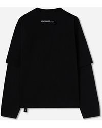 Oamc Peacemaker - Men S Lighter Double Layer Boxy T-shirt - Lyst