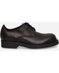MM6 by Maison Margiela - Leather Derby Shoes - Lyst