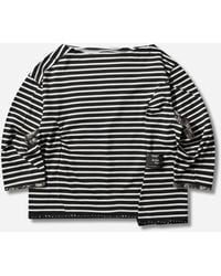 Undercover - Women S Striped Longsleeve T-shirt - Lyst