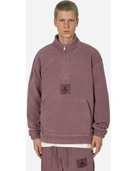 Nike - Essentials Winterized Fleece Half-zip Sweatshirt Sky J Mauve - Lyst