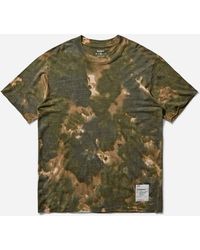 Satisfy - Men S Cloudmerino T-shirt Batik Military Olive - Lyst