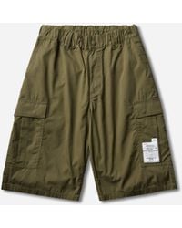 Neighborhood - Wide Cargo Short Pants Drab - Lyst
