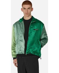 Song For The Mute - Satin Drape Lad Jacket Mint - Lyst