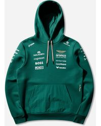 PUMA - Aston Martin Aramco F1 Team Replica Hoodie Lux - Lyst