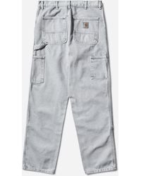 Carhartt - Men S Double Knee Pants (chalk Wash) - Lyst