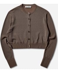 Our Legacy - S Micro Cardigan Cangiante Copper - Lyst
