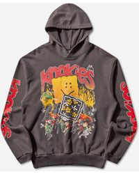 Kapital - Men S Sweat Knit Hoodie (buster Peckish Rainbowy) Ink - Lyst
