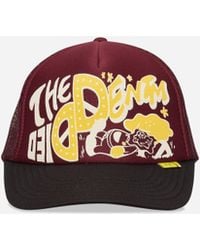 Kapital - Th.d.d. Track Cap Burgundy / Black - Lyst