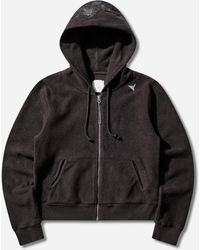 ROA - Women S Guniy Inside Out Zip-up Baby Hoodie Washed - Lyst