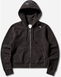 ROA - Women S Guniy Inside Out Zip-up Baby Hoodie Washed - Lyst
