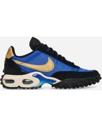 Nike - Air Max Waffle Sneakers Black / Hyper Blue - Lyst