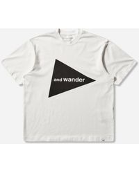 and wander - Men S Logo T-shirt - Lyst