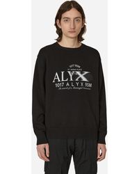 1017 ALYX 9SM - Graphic Crewneck Sweater - Lyst