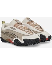PUMA - Aries Mostro Craft Sneakers Ecru / Mouse Gray - Lyst