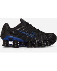 Nike - Shox Tl Sneakers Black / Racer Blue - Lyst