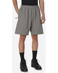 Nike - Solo Swoosh French Terry Shorts Flat Pewter - Lyst