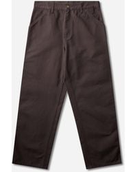 Carhartt - Men S Single Knee Pants Tobacco (rinsed) - Lyst