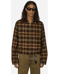 Random Identities - Simmo Tartan Vintage Zip-Up Jacket - Lyst