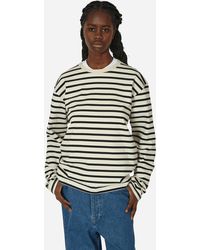Kapital - Stripe Jersey Longsleeve T-Shirt (Profile Rainbowy Patch) / Ecru - Lyst