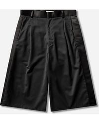 Undercover - S Wool Satin Shorts - Lyst