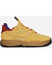 Nike - Wmns Air Force 1 Wild Sneakers Wheat Gold - Lyst