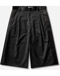 Undercover - S Wool Satin Shorts - Lyst