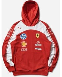 PUMA - Scuderia Ferrari Hp Replica Hoodie - Lyst