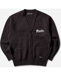 Wacko Maria - S Classic Cardigan (Type-2) Burgundy - Lyst
