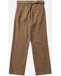 Dries Van Noten - Men S Overdyed Sailor Pants Mud - Lyst