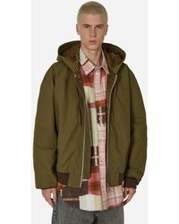 Acne Studios - Ripstop Padded Jacket Olive - Lyst