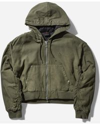 Nike - S Travis Scott Hooded Canvas Jacket Khaki - Lyst