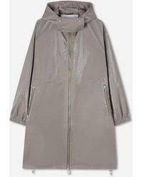 Oamc Peacemaker - S Tech Coat Mud - Lyst