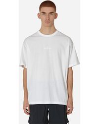 Stone Island - Garment Dyed Embroidered Logo T-Shirt - Lyst