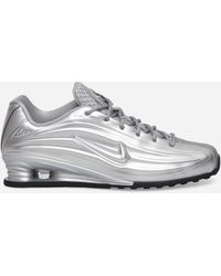 Nike - Women S Shox Z Sneakers Metallic Silver / Black - Lyst