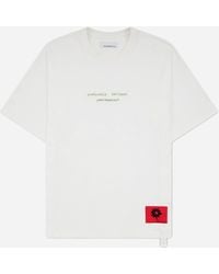 Oamc Peacemaker - Men S Landart 02 Print Loose Fit T-shirt - Lyst