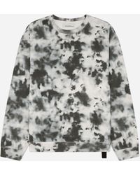 Oamc Peacemaker - Men S Loose Fit Crewneck Sweatshirt Camo - Lyst