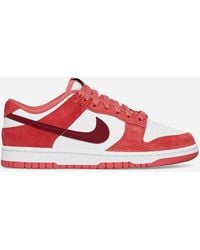 Nike - Wmns Dunk Low Valentine S Day Sneakers White / Team Red - Lyst