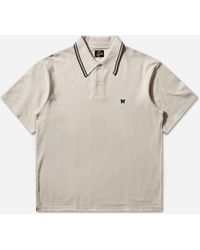Needles - Men S Regular Collar Polo Shirt - Lyst