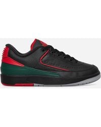 Nike - Air Jordan 2 Retro Low Sneakers Black / Fire Red / Fir - Lyst
