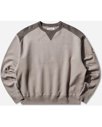 Cav Empt - Men S Panel Shoulder Crewneck Sweatshirt - Lyst