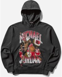 Nike - Men S Flight Fleece Graphic Hoodie Off Noir - Lyst